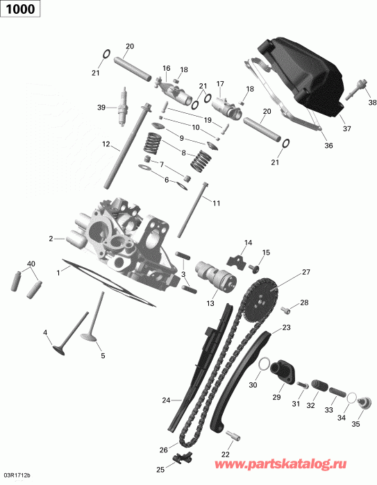   Outlander - Outlander MAX 570 PRO-650-850-1000, 2017  -   , Rear 1000 Efi