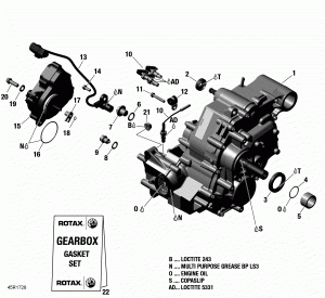 01-  Box   - 1000r Efi (01- Gear Box Assy - 1000r Efi)