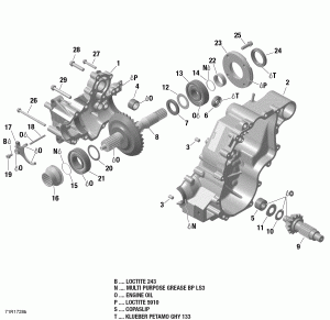 01-  Box   - 650 Efi (01- Gear Box Assy - 650 Efi)