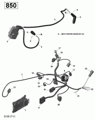 10-     Electronic Module - 850 Efi (outlander) (10- Engine Harness And Electronic Module - 850 Efi (outlander))