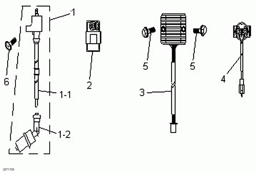 ATV BRP  DS 90, 2018 - Electrical Components