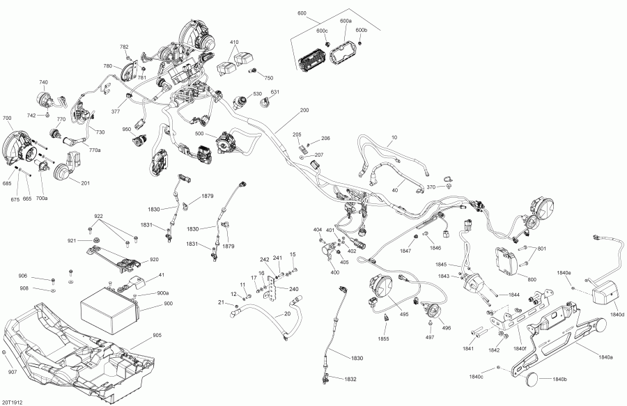 ATV  002 - Outlander 570 EFI - DPS_PRO - T3, 2019 -  570 Efi Package Dps & Xt (abs)