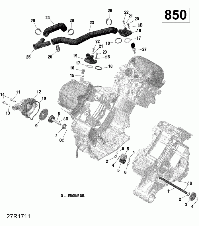  BRP  007 - Outlander MAX 850 EFI - International, 2019 -   850 Efi