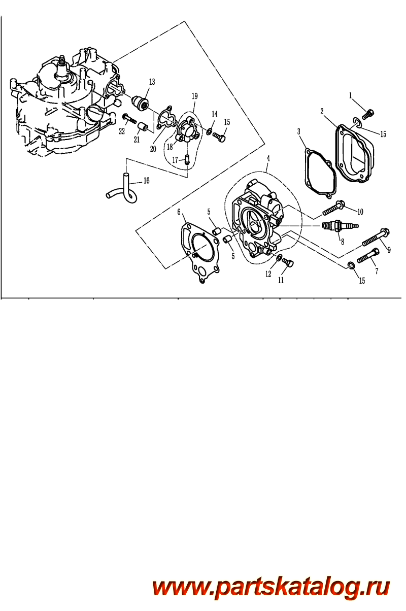 ,   , PARSUN,  F5BMS  &   2 / CYLINDER & CRANKCASE 2