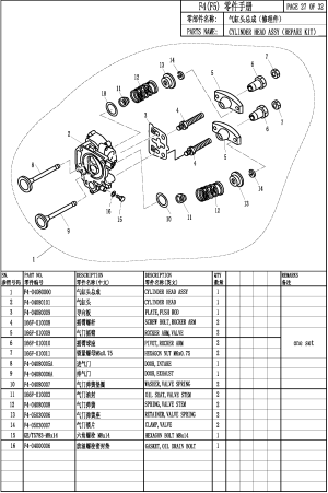 CYLINDER HEAD ASSY (REPARE KIT) (    (REPARE KIT))