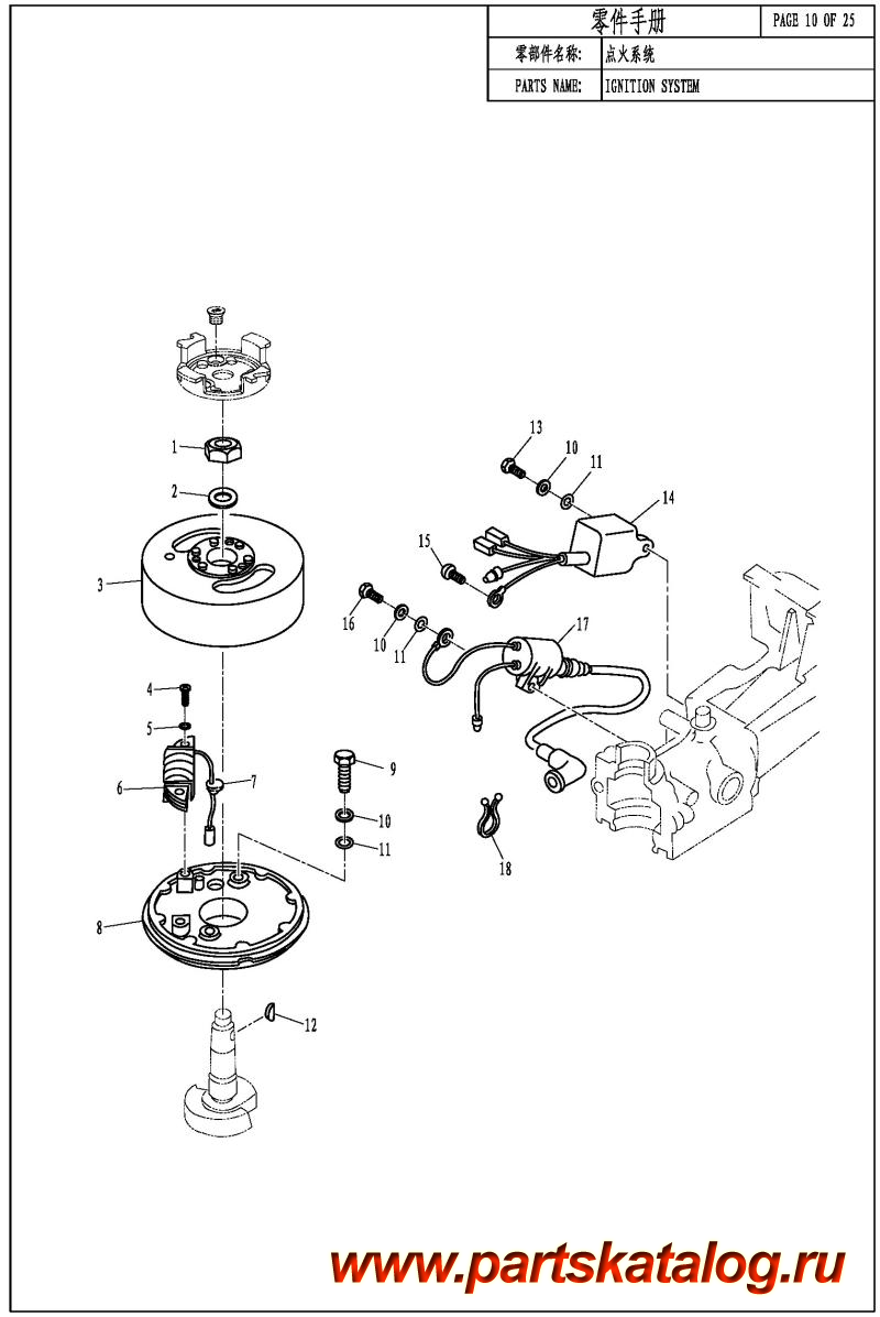  ,   , Parsun,  T2C IGNITION SYSTEM