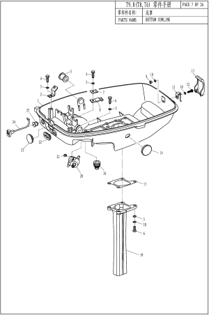 BOTTOM COWLING ( )