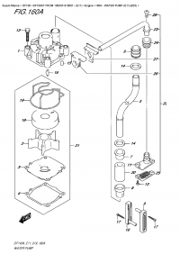 160A  -  Water  Pump (E11)(E03) (160A -   (E11) (E03))