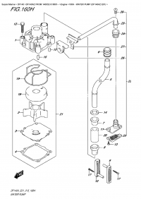 160H  -  Water  Pump  (Df140Az E01) (160H -   (Df140Az E01))