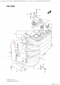 123A - Intake Manifold / Throttle Body (123A - Впускной коллектор / Дроссель газа)