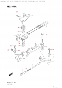 164A - Throttle Rod (164A -  )