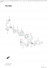 166A - Throttle Control (Df9.9Br,Df9.9Bt,Df15Ar,Df15At,Df20Ar, (166A - Управление дросселем (Df9.9Br, Df9.9Bt, Df15Ar, Df15At, Df20Ar,)