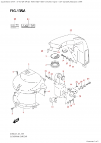 135A - Silencer / Ring Gear Cover (135A -  /   )