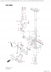 336A - Swivel Bracket  (Df9.9B,Df15A,Df20A:p01) (336A -   (Df9.9B, Df15A, Df20A: p01))