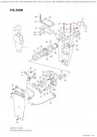 545B - Opt:remote Control Assy Single (2) (Df15Ar,Df15At,Df20A) (545B -    ,  (2) (Df15Ar, Df15At, Df20A))