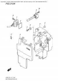 310A  -  Rectifier/ignition  Coil (310A - Выпрямитель / Катушка зажигания)