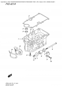 401A  -  Engine  Holder (401A - Основание двигателя)