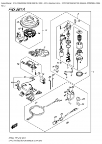 561A  -  Opt:starting  Motor  (Manual  Starter)  (Df8A P01) (561A - :  ( ) (Df8A P01))
