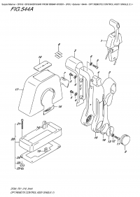 544A  -  Opt:remote  Control  Assy  Single  (1) (544A -    ,  (1))