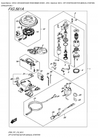 561A  -  Opt:starting  Motor  (Manual  Starter)  (Df8A)(Df9.9A) (561A - :  ( ) (Df8A) (Df9.9A))