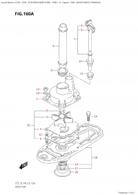 160A - Water Pump (S-Transom) (160A -   (S-Transom))