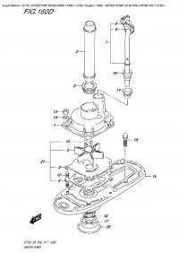 160D  -  Water  Pump (Dt30 P40)  (From  Vin.712193) (160D - Водяной насос (Dt30 P40) (From Vin.712193))