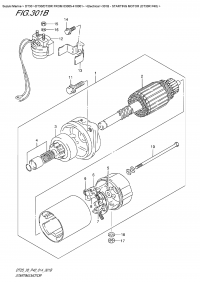 301B  -  Starting  Motor  (Dt30R  P40) (301B -   (Dt30R P40))