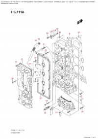 111A  -  Cylinder Head (Df200At, (111A -    (Df200At,)
