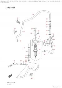 146A  -  Fuel  Pump ((E01,E03):020, (146A -   ( (E01, E03) : 020,)