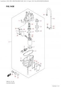 143E - Fuel Vapor Separator (Df80A:e01) (143E -    (Df80A: e01))