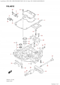 401E - Engine Holder (Df80A:e01) (401E -   (Df80A: e01))