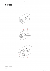 460C - Meter (Df80A:e01) (460C -  (Df80A: e01))