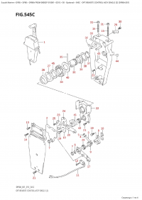 545C - Opt:remote Control Assy Single (2)  (Df80A:e01) (545C -    ,  (2) (Df80A: e01))