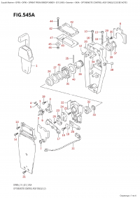 545A  -  Opt:remote Control Assy Single  (2)  (545A -    ,  (2))