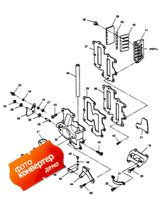 Adapter And Reed Plate (Adapter � Reed ��������)