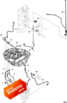 Adaptor Plate Hose Routings (   Routings)