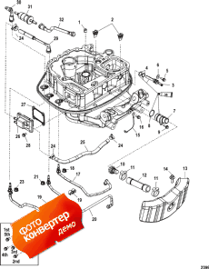 Adaptor Plate Hose Routings (   Routings)