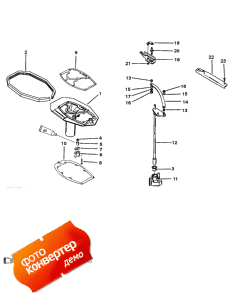 Adaptor Plate/shift Shaft (  /  )