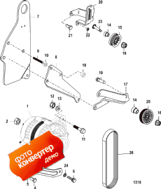 Alternator And Brackets (  s)