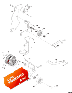 Alternator And Brackets (delco) (  s (delco))