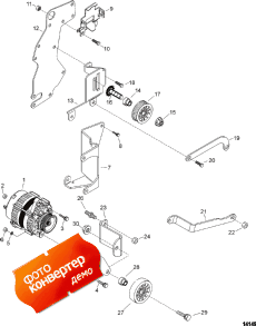 Alternator And Brackets (delco) (  s (delco))