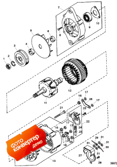 Alternator Assembly (mando # Ac-155603) ( Assembly (mando # Ac-155603))