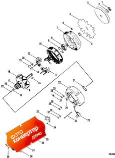 Alternator (motorola #8mr2039k) ( (motorola #8mr2039k))