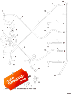 Bleed System (starboard) (s/n-0g485989 & Up) (Bleed System (starboard) (s / n-0g485989 & ))