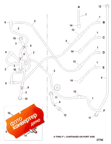 Bleed System (starboard) (s/n-0g485989 And Up) (Bleed System (starboard) (s / n-0g485989  ))