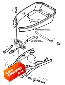 Bottom Cowl And Support Plate (   Sport )