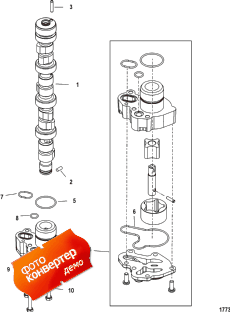 Camshaft And Oil Pump (    )