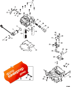 Carburetor, 2 Barrel (, 2 Barrel)