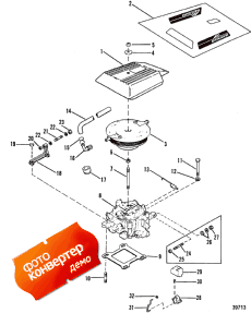 Carburetor And Throttle Linkage (4 Barrel) (   age (4 Barrel))