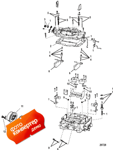 Carburetor, Four Barrel, Alpha (, Four Barrel, Alpha)